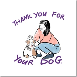 Thank you for your dog Posters and Art